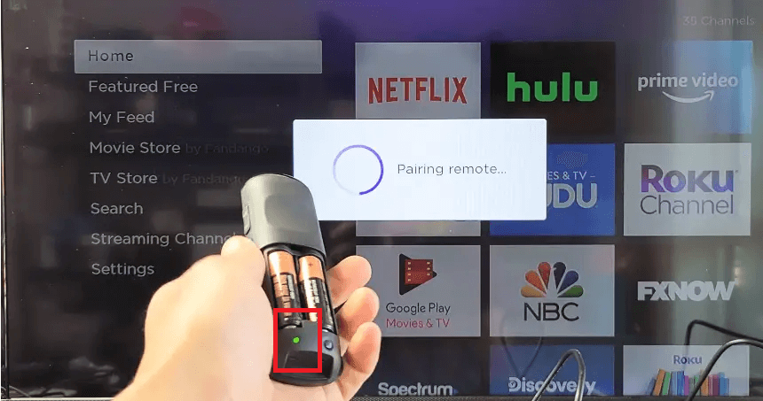Unpair and repair remote