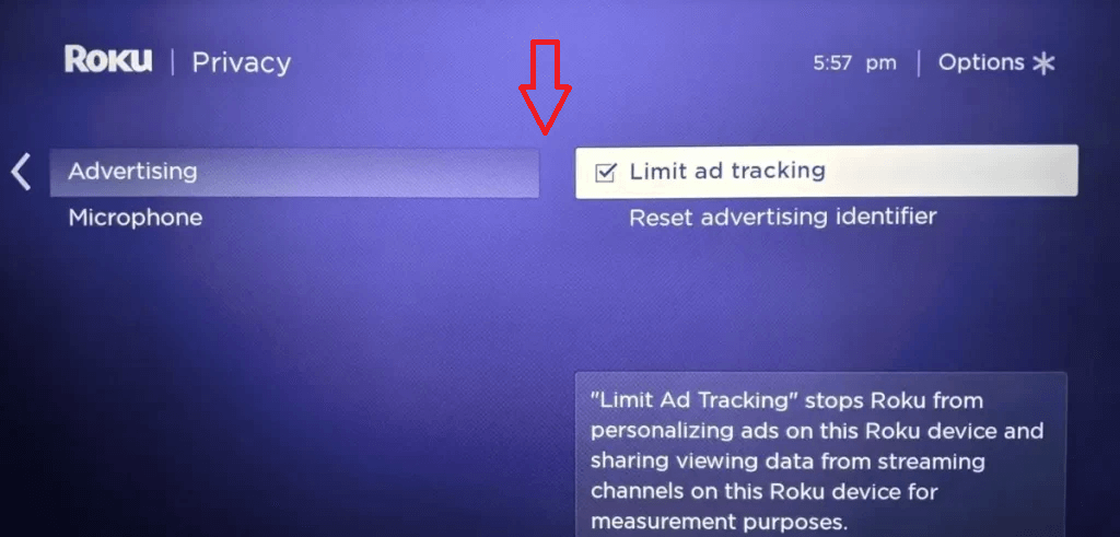 Roku Secret Menu ad disabling