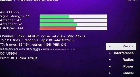 Antenna info