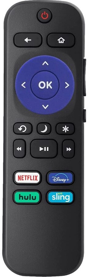 OEM Standard Remote - Best Replacement Remote for Roku