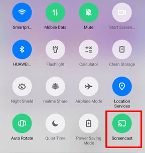 Dailymotion on Roku - Select the cast option