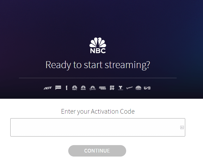 NBC Sports on Roku-Activate