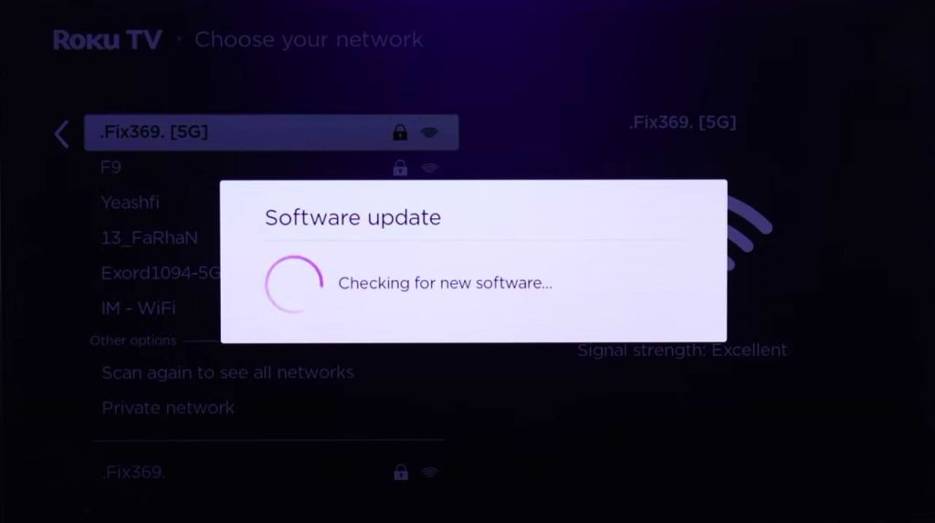 How to Setup Roku - Checking for Software Update