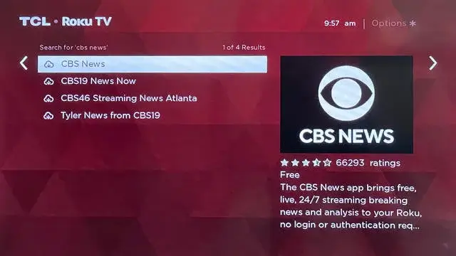 Search for CBS News