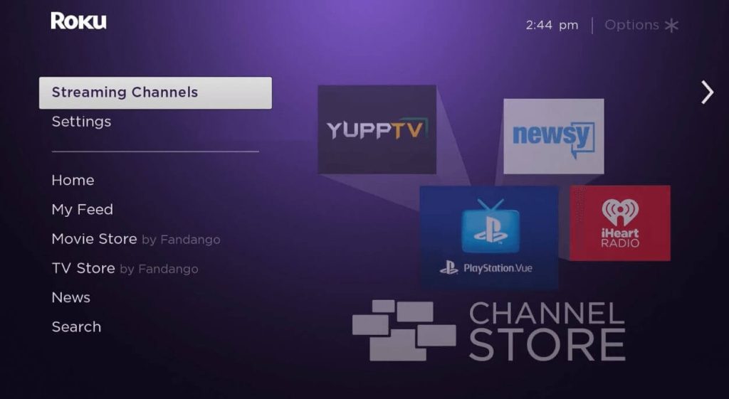 Click Streaming Channels