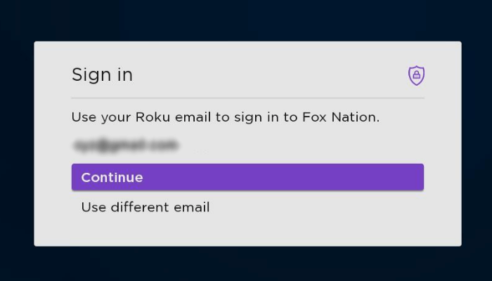 Click Continue