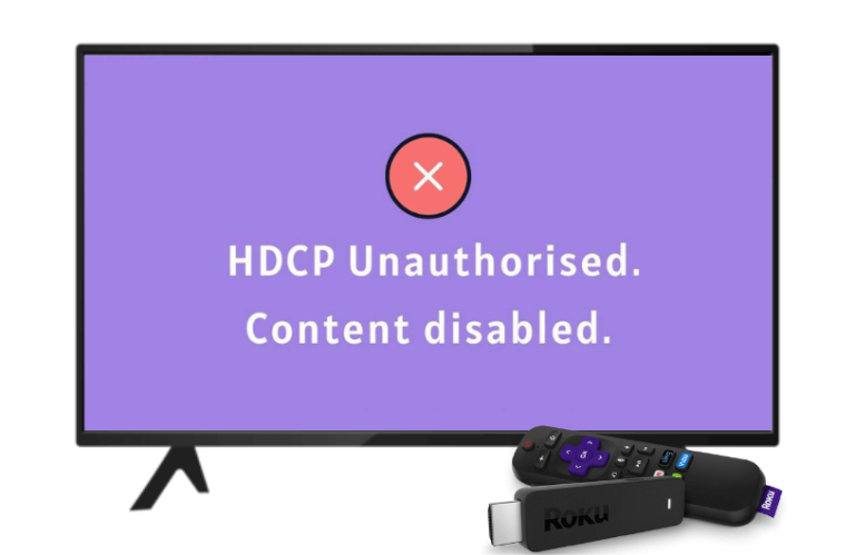 How to Fix HDCP Error Message on Roku TV HDCP Error on Roku