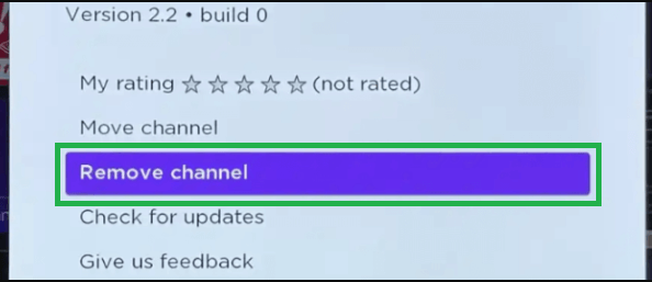 Hide Channels on Roku
