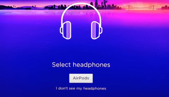 Select AirPods
