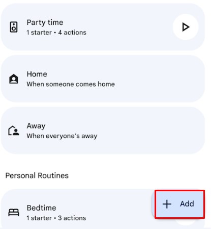 Click Add to Connect Roku and Google Home