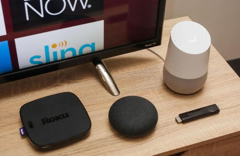 Connecting fashion google home to tv