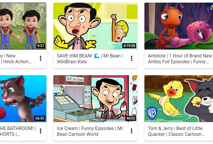Visit YouTube Kids Website