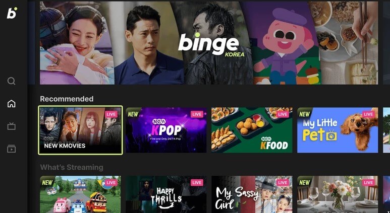 BINGE Korea