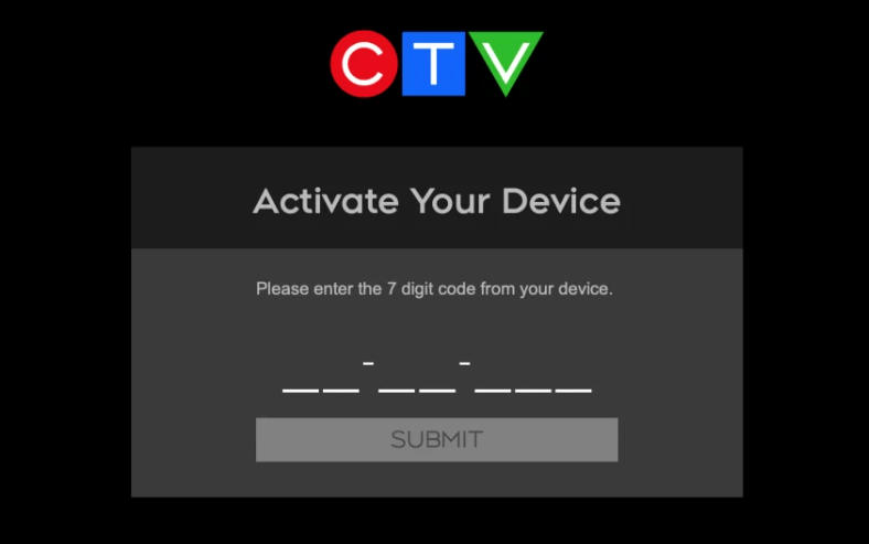 CTV on Roku-Activate
