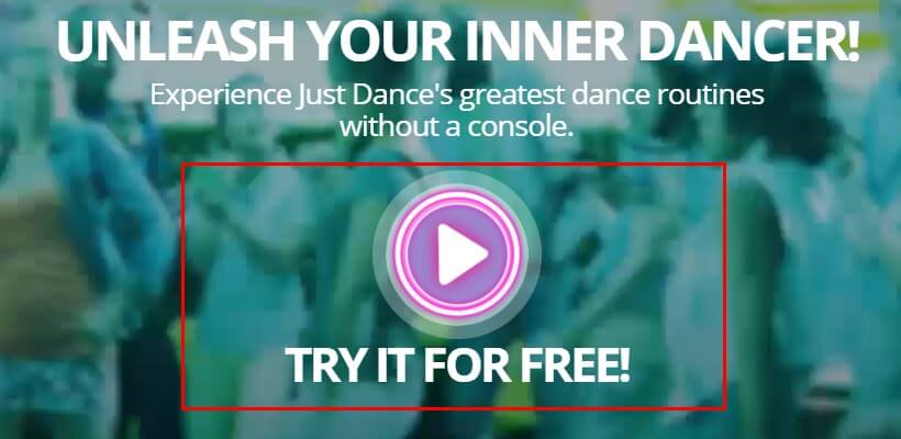 Click Try for Free Option to Mirror on Roku