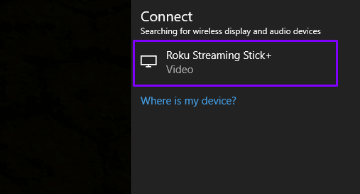 DISH Anywhere on Roku-click Roku device