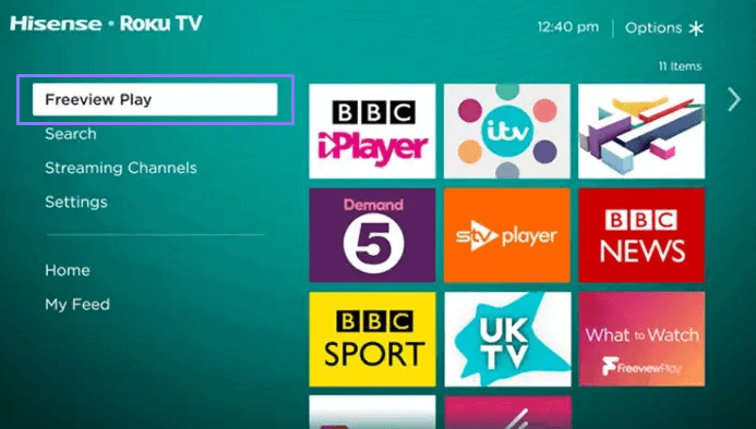 Hit Freeview Play