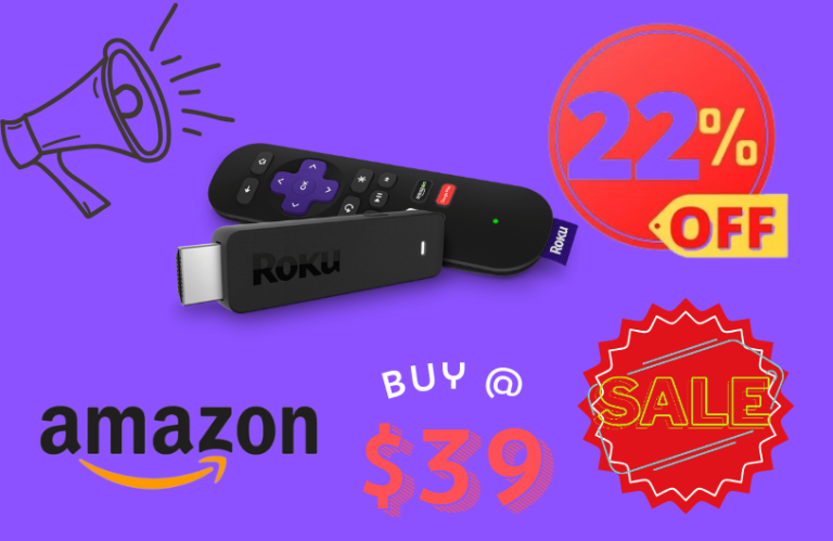 Grab the Roku Stream Stick 4K With 22% Sale on Amazon Roku Streaming Stick Sale for 22% offer