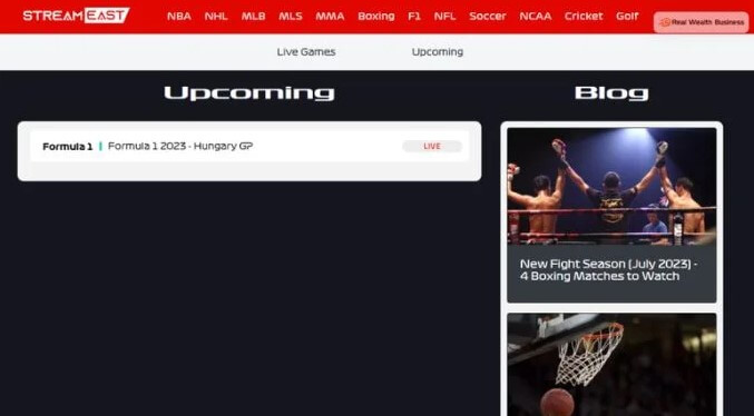 Visit Streameast Website