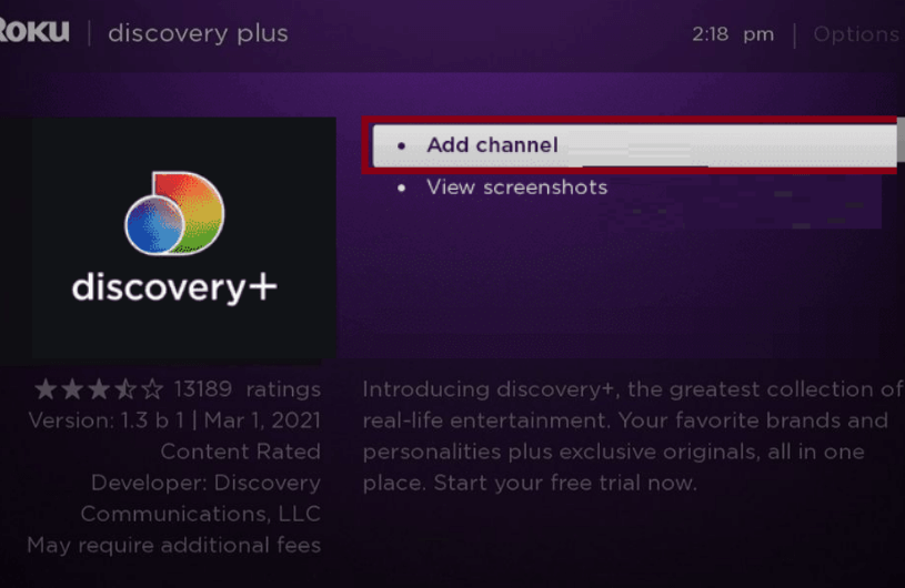 Get Discover Plus app