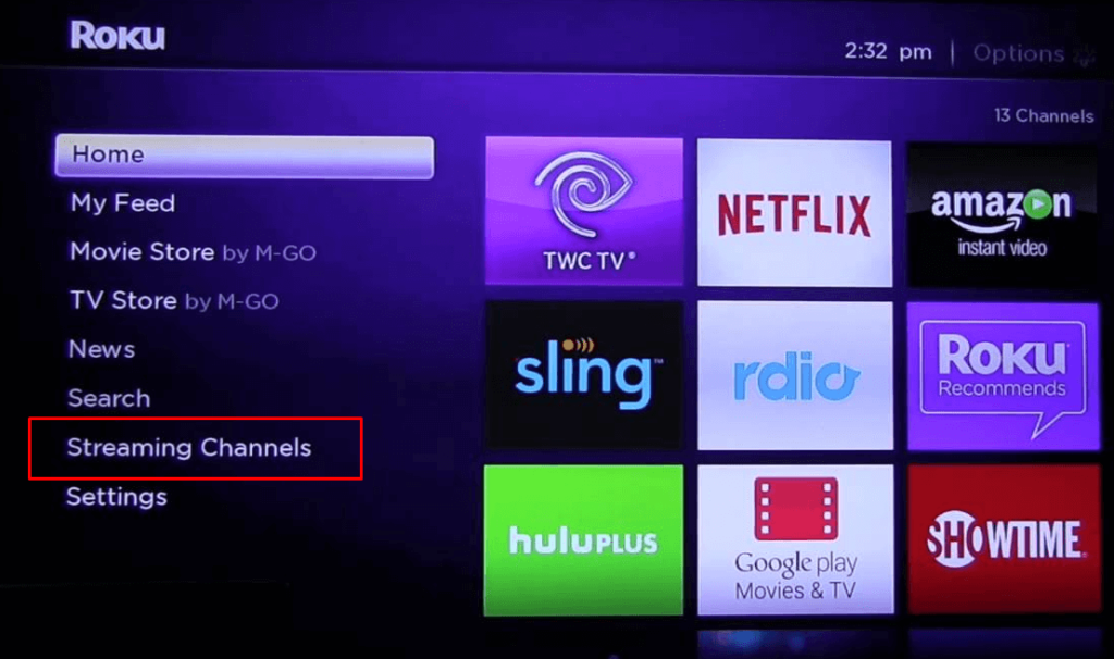 Streaming Channels