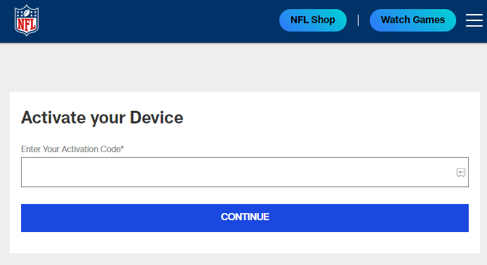 NFL Redzone on Roku-Activate NFL app