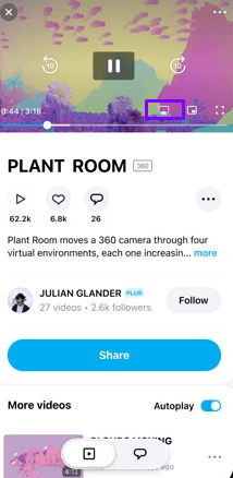 Hit the AirPlay button