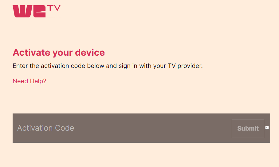 We TV on Roku-Activate
