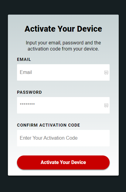 Enter the code and activate Shudder on Roku