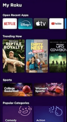 The Roku Mobile app new features