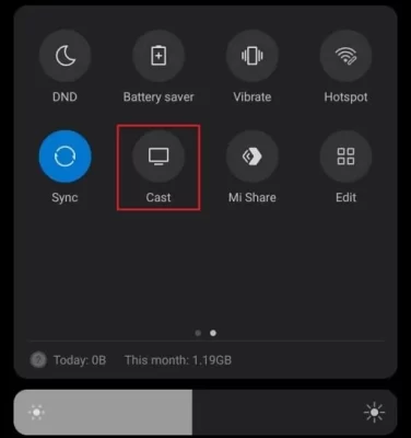 Screen Mirror Kanopy on Roku via Android