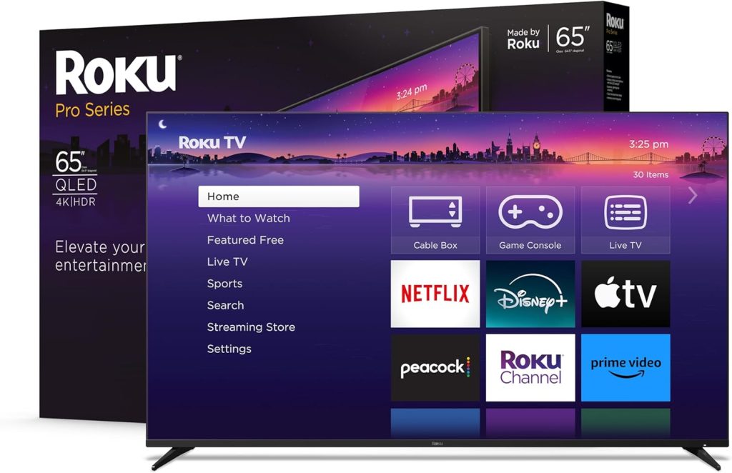 Best Black Friday Deals of Roku: Roku Pro 65 Inch 4K TV