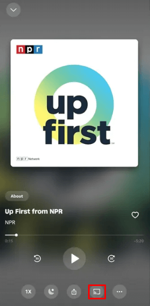 AirPlay Amazon Music on Roku via iPhone