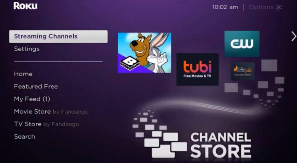 Click Streaming Channels