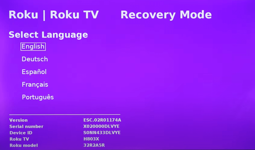 Select Language